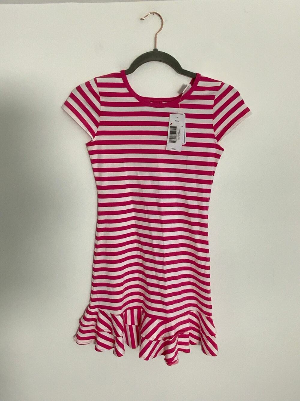 Florence Eiseman Girl's Striped knit dress size 12 NWT $76